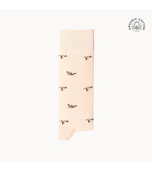 Duck - Organic cotton socks The Captain Socks funny crazy cute cool best pop socks for women men