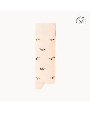 Duck - Organic cotton socks The Captain Socks funny crazy cute cool best pop socks for women men