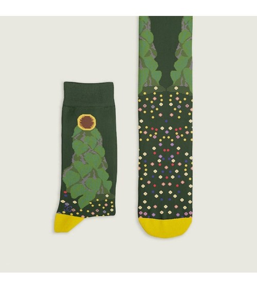 Chaussettes - Tournesol Curator Socks calendrier de l avent chaussettes jolies chausset pour homme femme fantaisie drole orig...