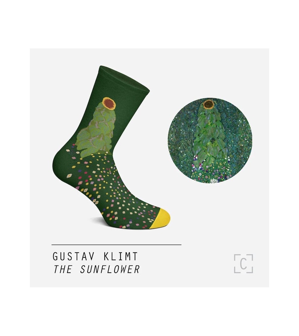 Chaussettes - Tournesol Curator Socks jolies chausset pour homme femme fantaisie drole originales