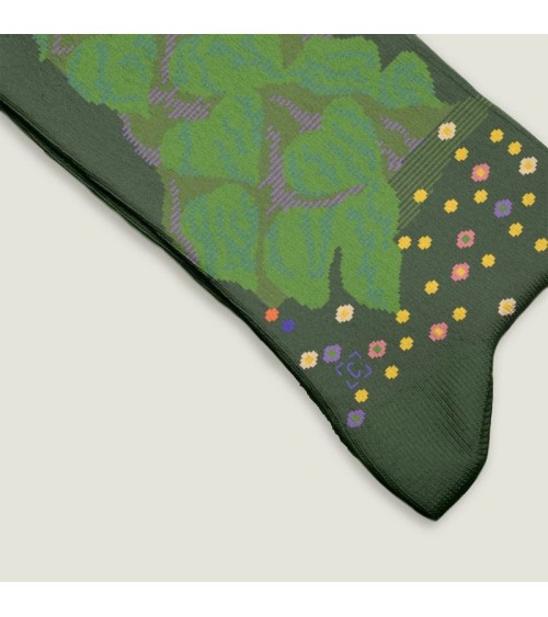 Chaussettes - Tournesol Curator Socks jolies chausset pour homme femme fantaisie drole originales