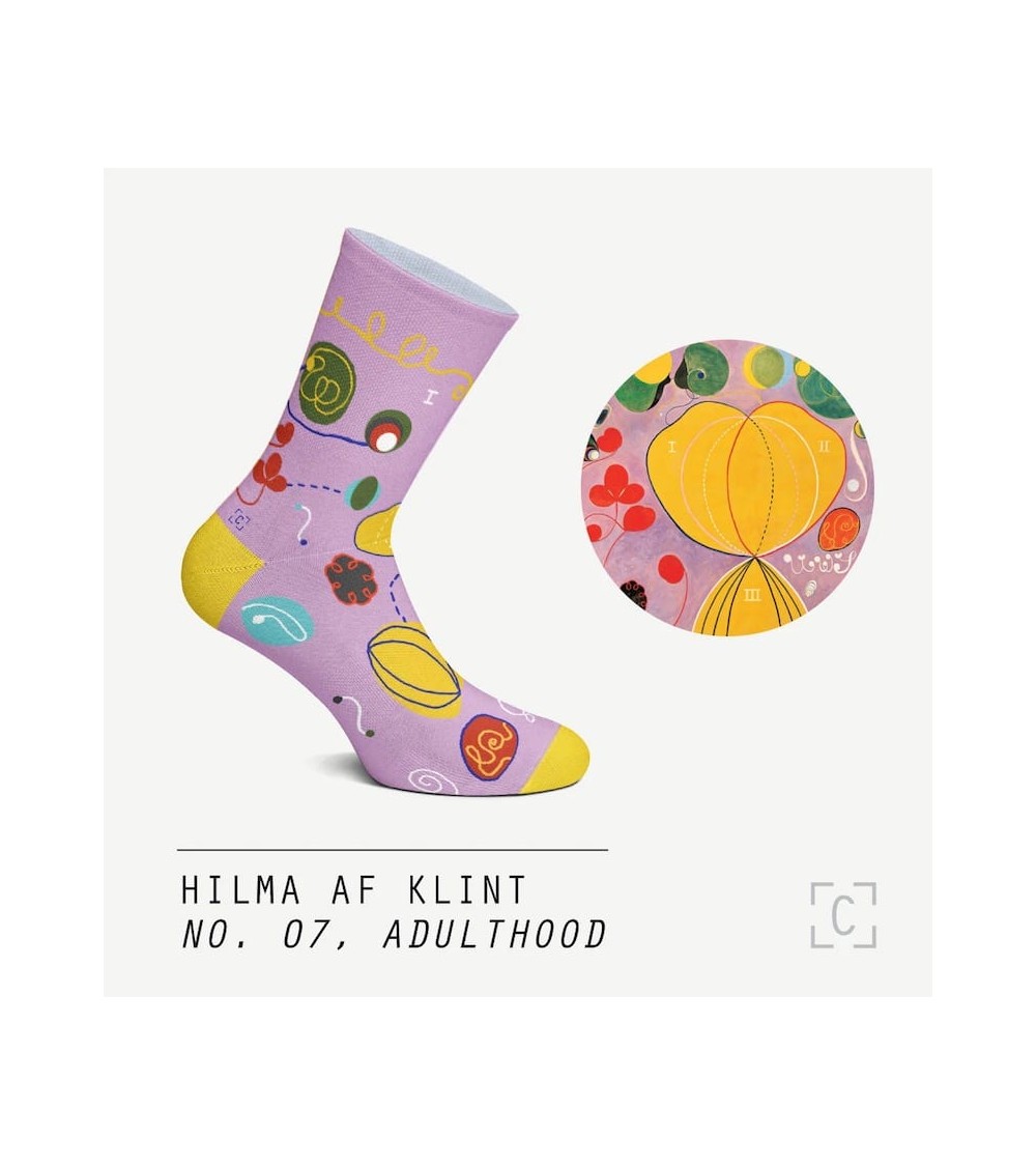 Calzini - NO. 7, Adulthood Curator Socks calze da uomo per donna divertenti simpatici particolari