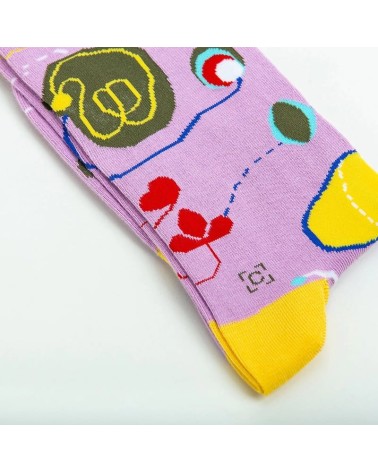 Calzini - NO. 7, Adulthood Curator Socks calze da uomo per donna divertenti simpatici particolari