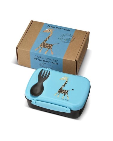 Boîte repas isotherme pour enfants - N'ice Box Turquoise Carl Oscar gourde sport metal d eau aluminium thé design