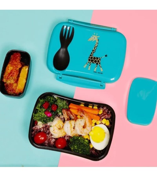 Boîte repas isotherme pour enfants - N'ice Box Turquoise Carl Oscar gourde sport metal d eau aluminium thé design