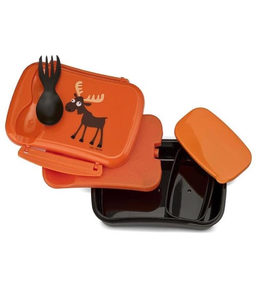 Boîte repas isotherme pour enfants - N'ice Box Orange Carl Oscar gourde sport metal d eau aluminium thé design