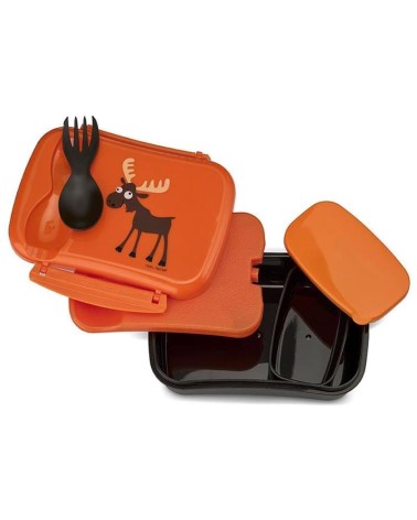 Boîte repas isotherme pour enfants - N'ice Box Orange Carl Oscar gourde sport metal d eau aluminium thé design