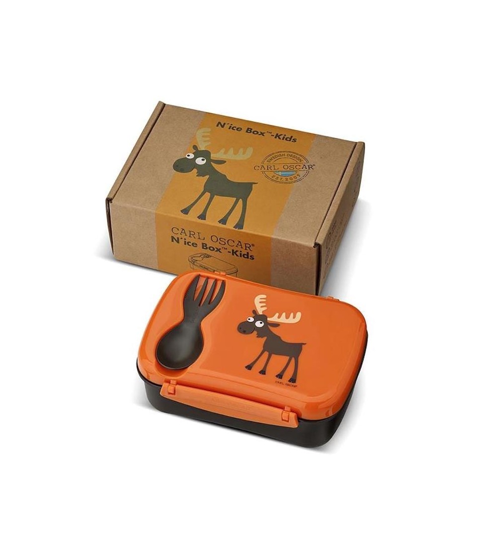 Thermo Lunchbox für Kinder - N'ice Box Orange - Carl Oscar - KITATORI