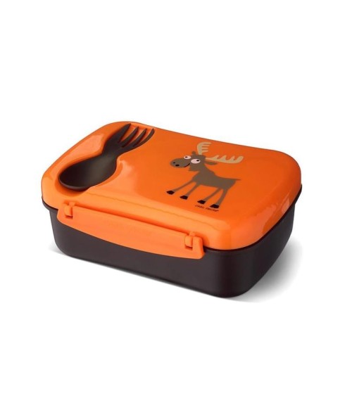 Thermo Lunchbox für Kinder - N'ice Box Orange Carl Oscar Trinkflaschen und Lunchboxen design Schweiz Original
