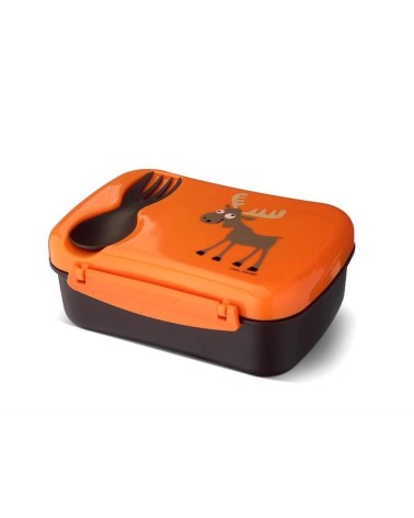 Boîte repas isotherme pour enfants - N'ice Box Orange Carl Oscar gourde sport metal d eau aluminium thé design