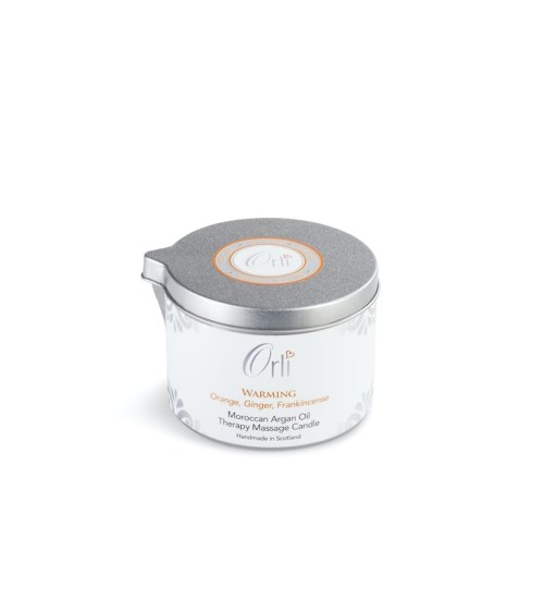 Warming - Therapy massage oil candle Orli Massage Candles handmade candle store
