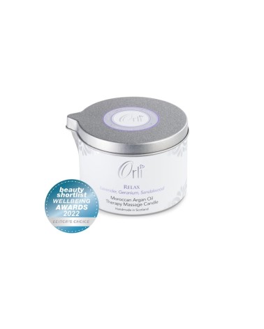 Relax - Therapy massage oil candle Orli Massage Candles handmade candle store