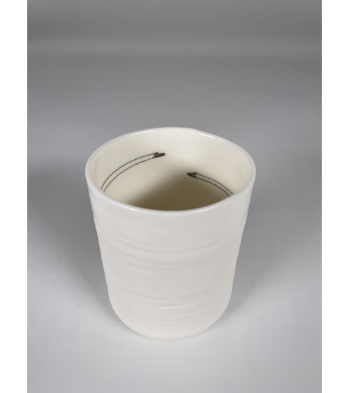 Porcelain Coffee Cup - Emma Keramiek van Sophie coffee tea cup mug funny