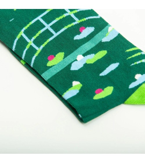 Socks - Water Lily Pond Curator Socks funny crazy cute cool best pop socks for women men