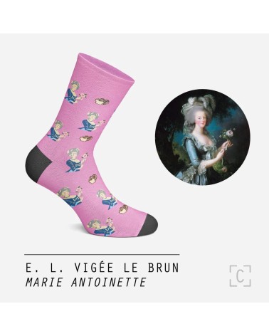 Socken - Marie-Antoinette Curator Socks Socke lustige Damen Herren farbige coole socken mit motiv kaufen