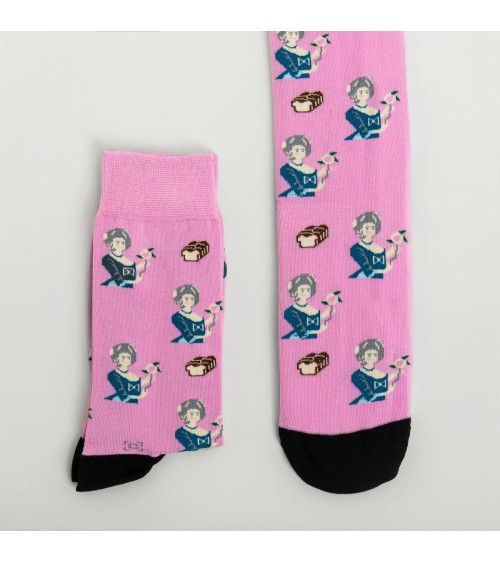 Socken - Marie-Antoinette Curator Socks Socke lustige Damen Herren farbige coole socken mit motiv kaufen