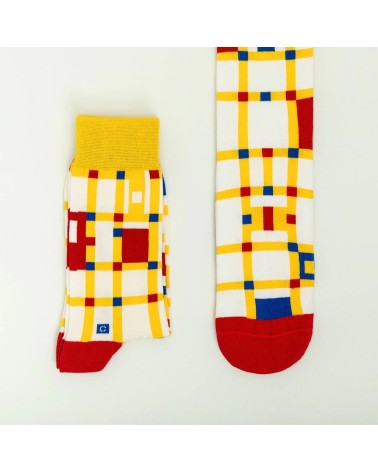 Calzini - Boogie-Woogie Curator Socks calze da uomo per donna divertenti simpatici particolari