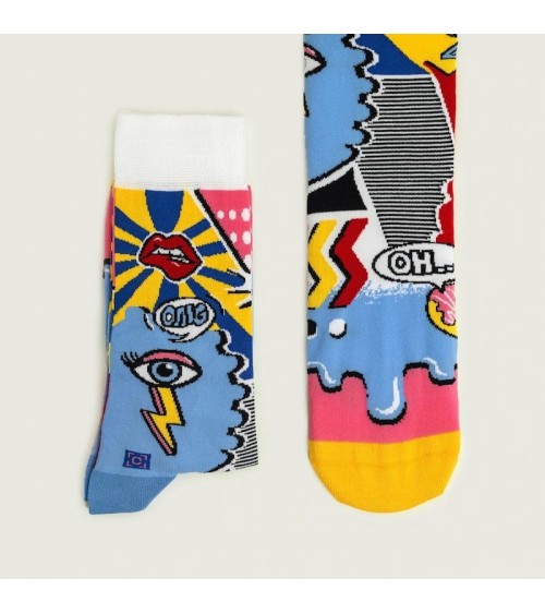 Calzini - Pop Art Curator Socks calze da uomo per donna divertenti simpatici particolari