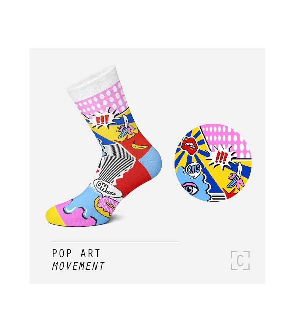 Calzini - Pop Art Curator Socks calze da uomo per donna divertenti simpatici particolari