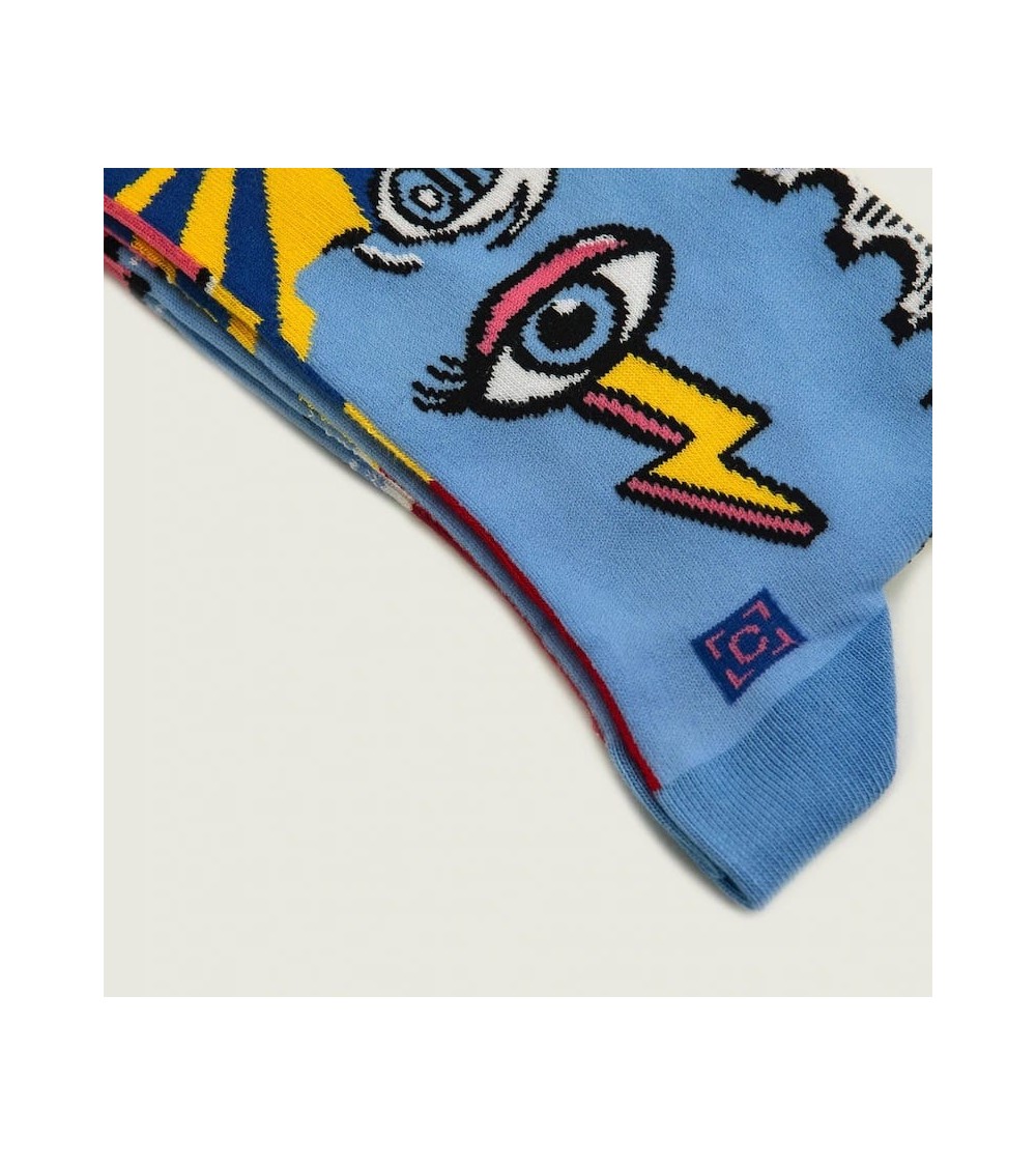 Calzini - Pop Art Curator Socks calze da uomo per donna divertenti simpatici particolari
