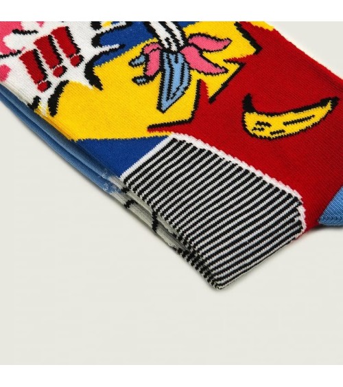 Chaussettes - Pop Art Curator Socks jolies chausset pour homme femme fantaisie drole originales