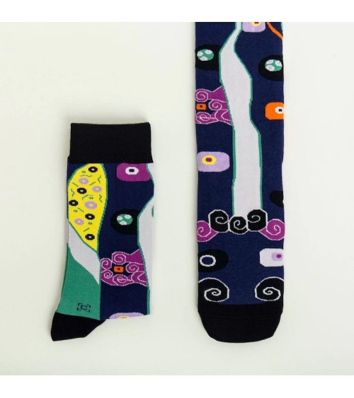 Socken - Die Jungfrau Curator Socks Socke lustige Damen Herren farbige coole socken mit motiv kaufen