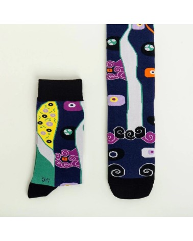 Socken - Die Jungfrau Curator Socks Socke lustige Damen Herren farbige coole socken mit motiv kaufen