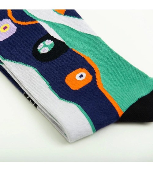 Chaussettes - La Vierge Curator Socks jolies chausset pour homme femme fantaisie drole originales