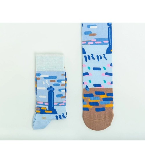 Socks - Entrée de port, Portrieux Curator Socks funny crazy cute cool best pop socks for women men