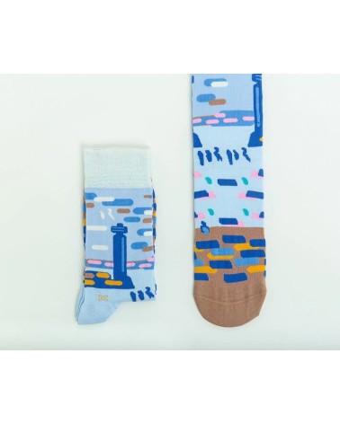 Calzini - Entrée de port, Portrieux Curator Socks calze da uomo per donna divertenti simpatici particolari