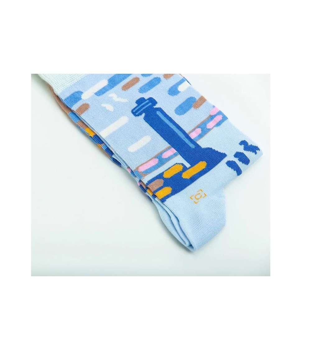 Calzini - Entrée de port, Portrieux Curator Socks calze da uomo per donna divertenti simpatici particolari
