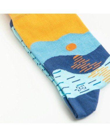 Calzini - Impressione, levar del sole Curator Socks calze da uomo per donna divertenti simpatici particolari