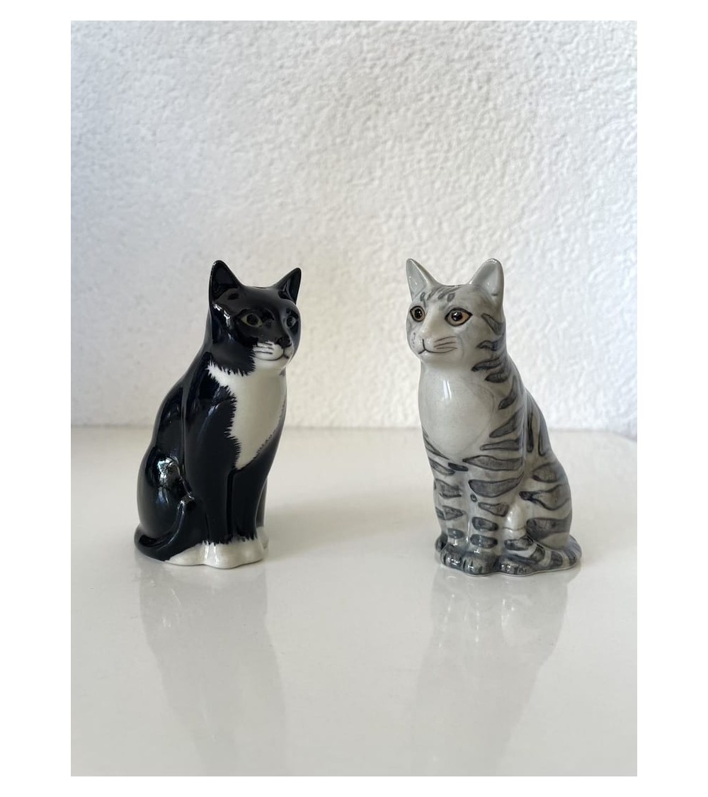 Sadie & Smartie - Salière et Poivrier Chat Quail Ceramics design sel saliere poivrier salier poivrière