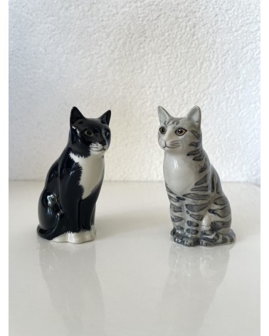 Sadie & Smartie - Porta sale e pepe Gatto Quail Ceramics design da tavola saliera e pepiera