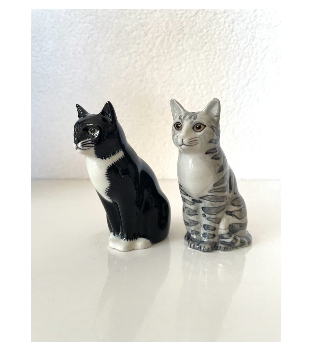 Sadie & Smartie - Salière et Poivrier Chat Quail Ceramics design sel saliere poivrier salier poivrière