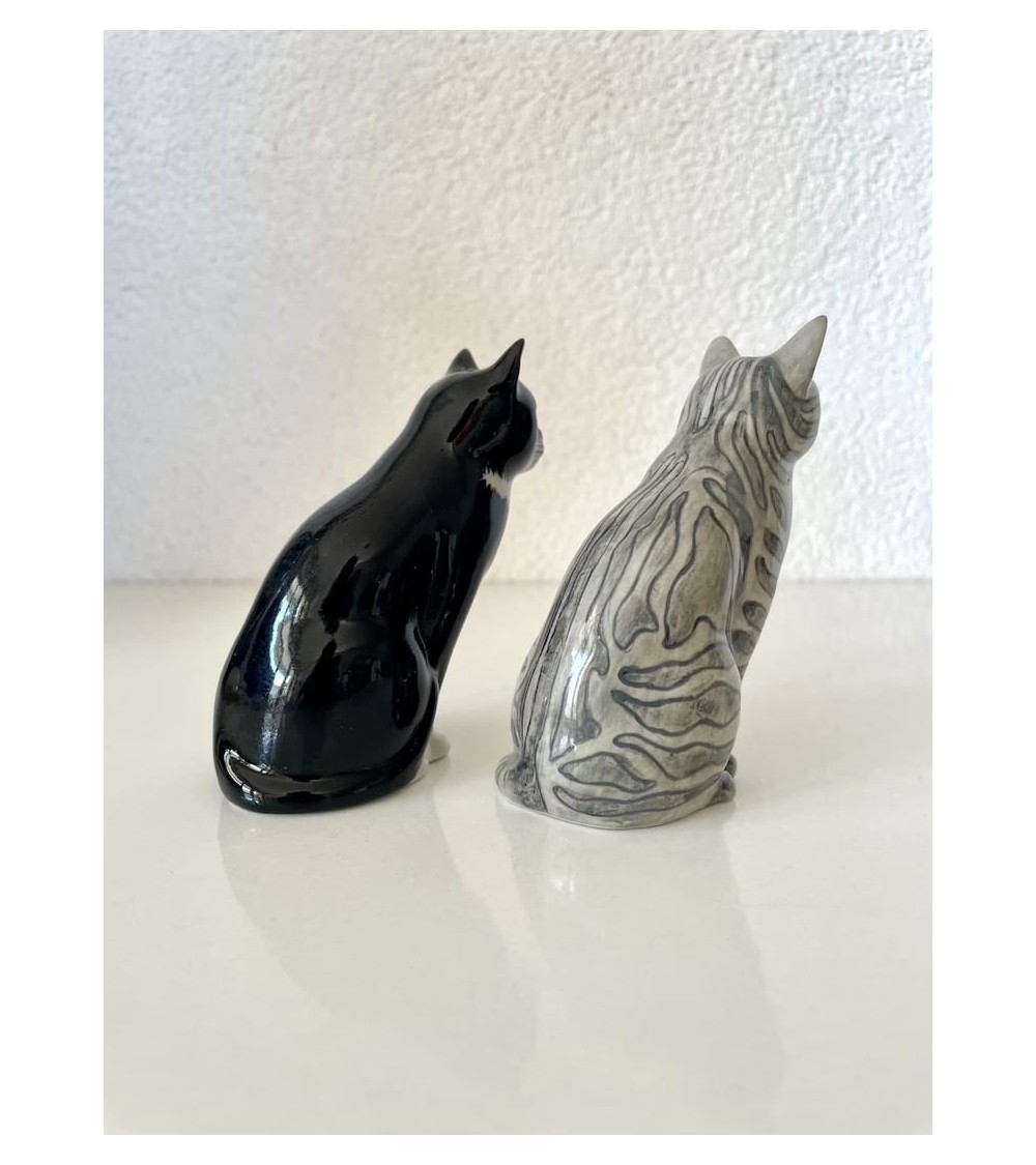 Sadie & Smartie - Salière et Poivrier Chat Quail Ceramics design sel saliere poivrier salier poivrière