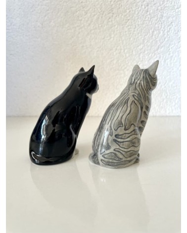 Sadie & Smartie - Porta sale e pepe Gatto Quail Ceramics design da tavola saliera e pepiera