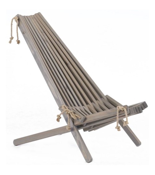 Lounge chair - EcoChair - Pine EcoFurn Outdoor furniture design switzerland original