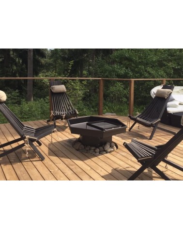 EcoChair Pine - Outdoor Lounge Chair EcoFurn outdoor living lounger deck chair