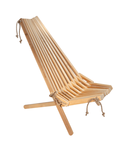 Chaise - EcoChair - Aulne EcoFurn Mobilier de jardin design suisse original