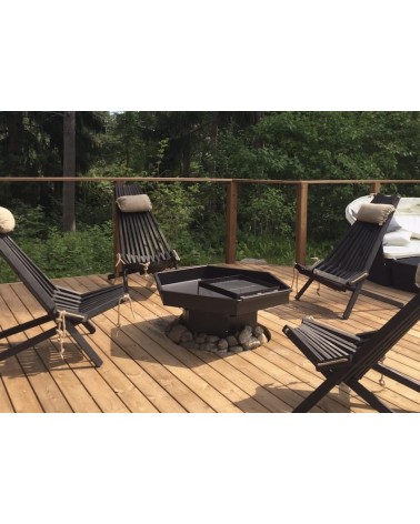 EcoChair Birch - Outdoor Lounger chair EcoFurn outdoor living lounger deck chair