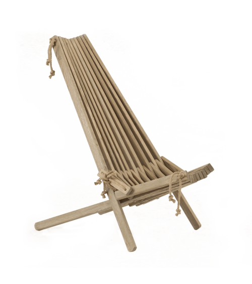 Lounge chair - EcoChair - Ash EcoFurn Outdoor furniture design switzerland original