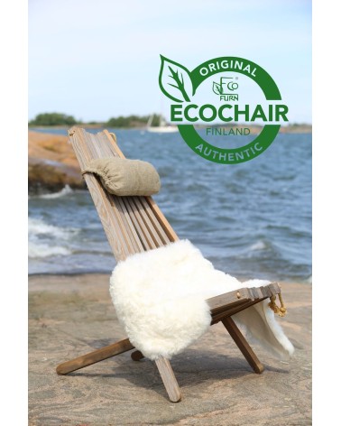EcoChair Eiche - Garten Liegestuhl EcoFurn klappbar gartensessel klappliegestuhl wetterfest kaufen