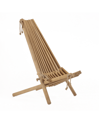 EcoChair Eiche - Garten Liegestuhl EcoFurn klappbar gartensessel klappliegestuhl wetterfest kaufen