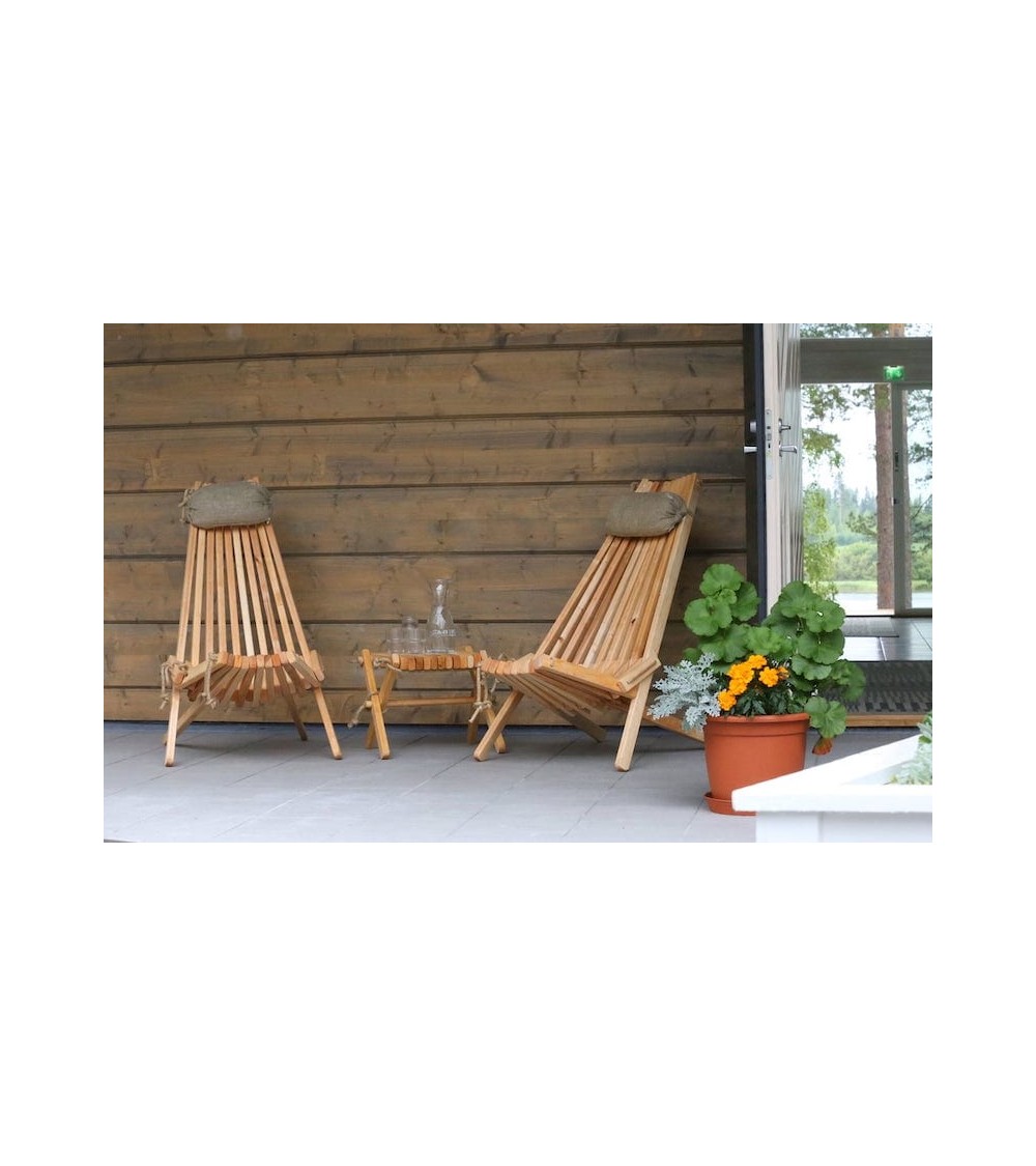 Lilli Pin - Table d'appoint, repose pied EcoFurn exterieur balcon terrasse salon jardin