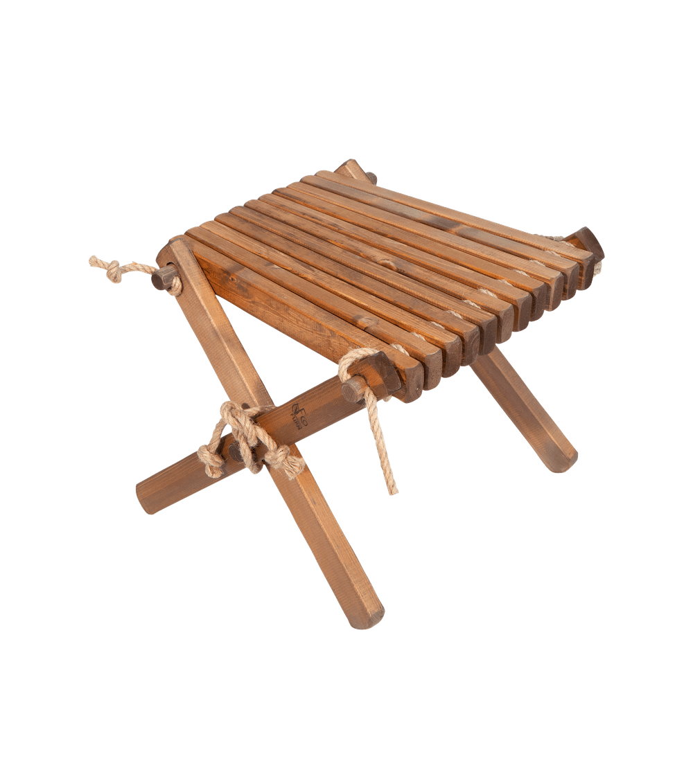 LILLI Kiefer - Beistelltisch, Fußstütze EcoFurn klappbar gartensessel klappliegestuhl wetterfest kaufen