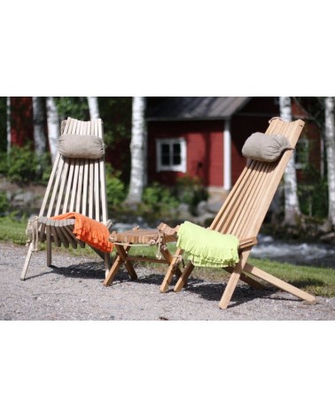 LILLI Alder - Side table, Foot rest EcoFurn outdoor living lounger deck chair