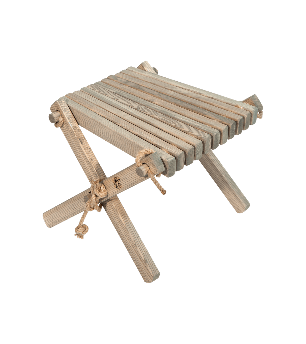 Lilli Frêne - Table d'appoint, repose pied EcoFurn exterieur balcon terrasse salon jardin