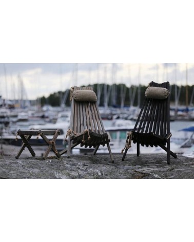 LILLI Lärche - Beistelltisch, Fußstütze EcoFurn klappbar gartensessel klappliegestuhl wetterfest kaufen