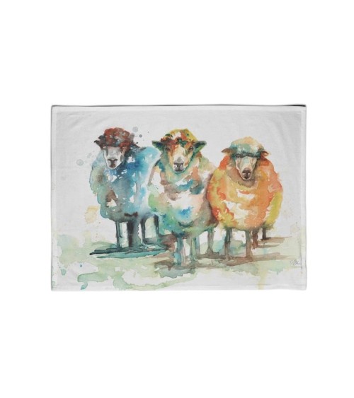 Tea Towel - Sheep Meg Hawkins Art Tea Towel design switzerland original
